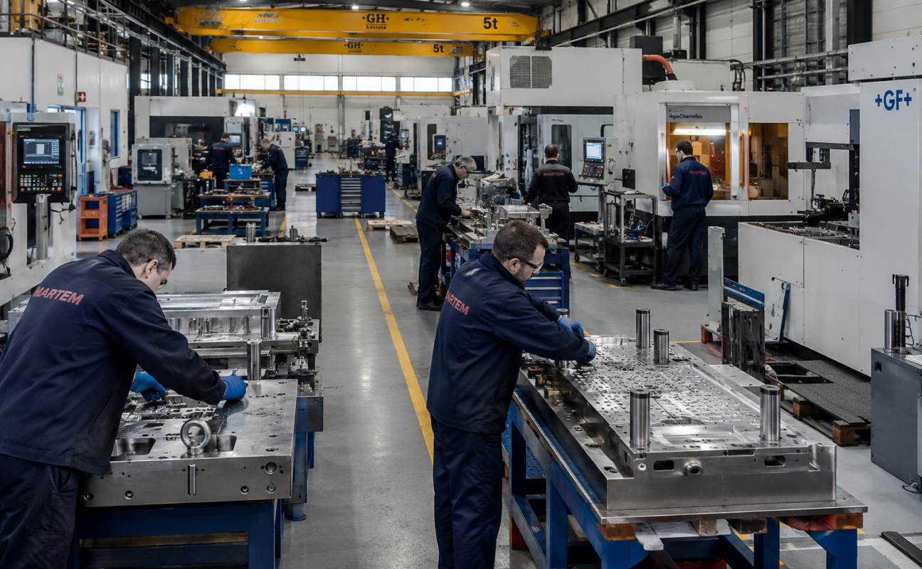 VKS Matricerías · Fabricación de Matrices, Utillajes y Estampación Metálica de Alta Precisión en Barcelona